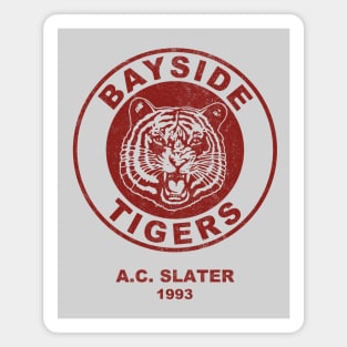 Bayside Tigers A.C. Slater 1993 - vintage logo Magnet